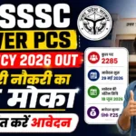 UPSSSC Lower PCS Vacancy 2026 Out: सरकारी नौकरी का बड़ा मौका, तुरंत करें आवेदन
